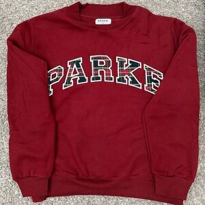 RARE / Parke Burgundy Crewneck Sweater L- XL